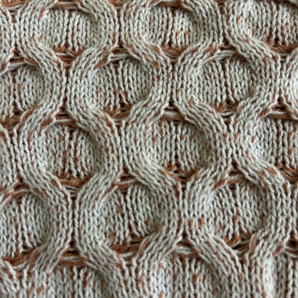 Knox Rose Cream Off-the-Shoulder Sweater with Chunky Knit - Picture 10 of 11